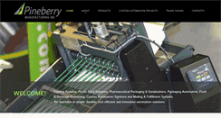 Desktop Screenshot of pineberryinc.com